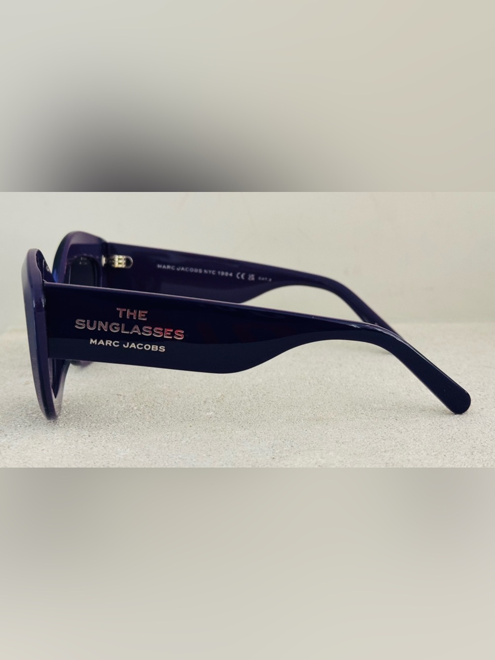 MARC JACOBS - NWT MARC 800/S Purple Cat Eye Sunglasses Unisex - Picture 3 of 10